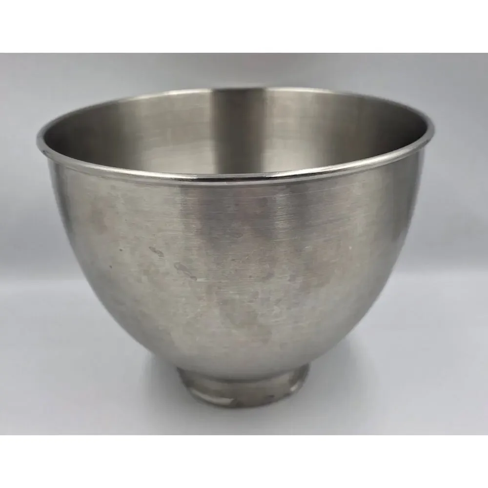 KitchenAid K30 3 Quart Stainless Steel Twist Lock Replacement Mixer Bowl OEM